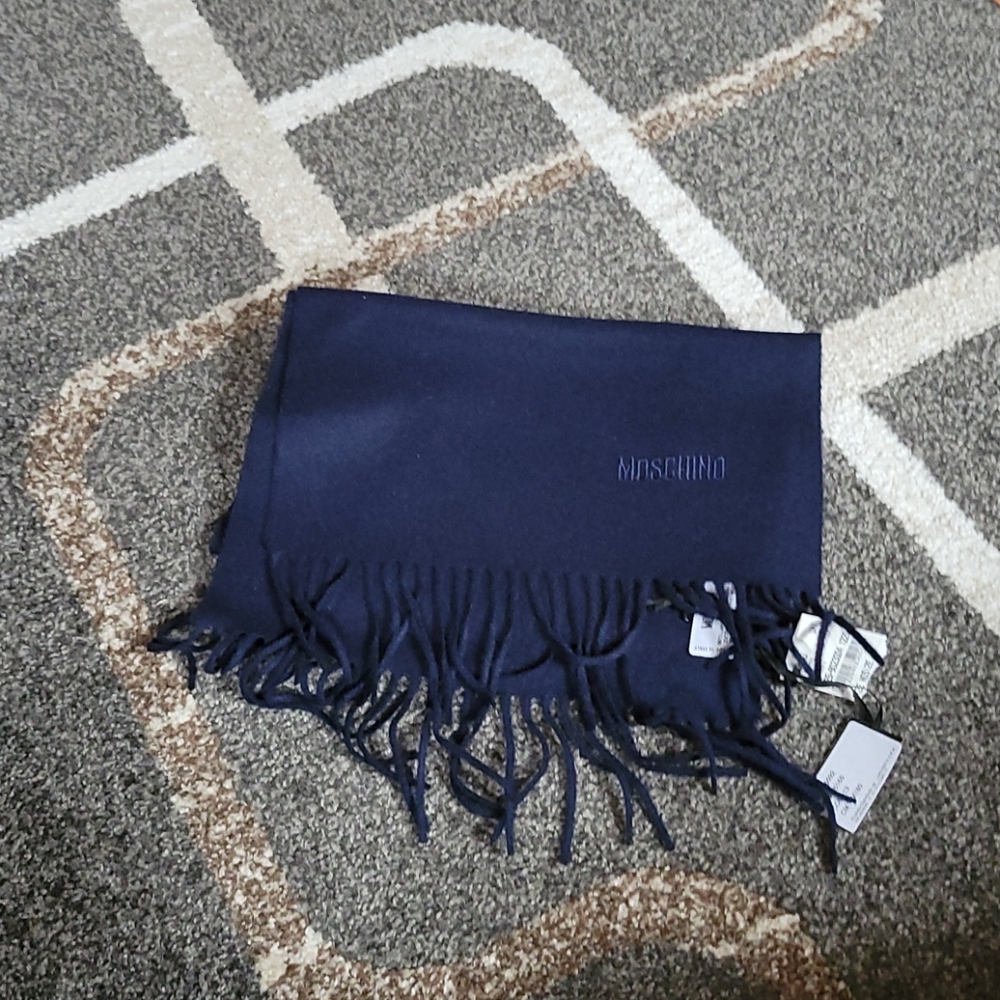 Brand New Moschino Wool Scarf